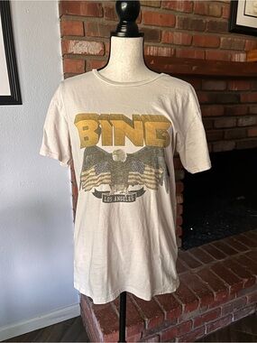 Anine Bing Vintage Eagle Graphic Tee T-Shirt Sz S